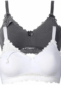 Still BH ohne Bügel mit Bio-Baumwolle (2er Pack)