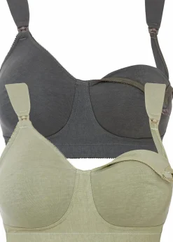 Still BH ohne Bügel mit Bio-Baumwolle (2er Pack)