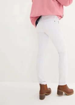 Straight Jeans Mid Waist, Stretch