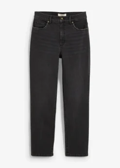 Straight-Jeans High Waist cropped
