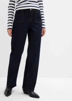 Straight-Jeans Mid Waist