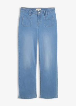 Straight-Jeans Mid Waist