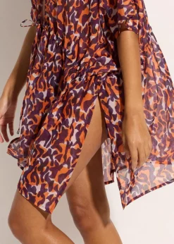 Strandkimono mit Bindedetail