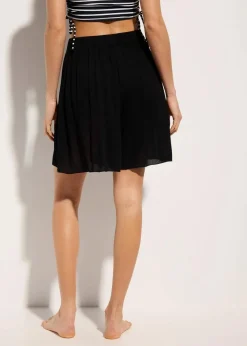 Strandshorts aus fließender Viskose