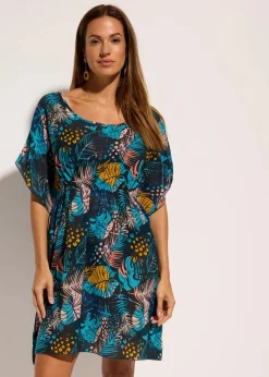 Strandtunika aus leichtem Chiffon