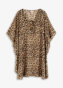 Strandtunika aus leichtem Chiffon