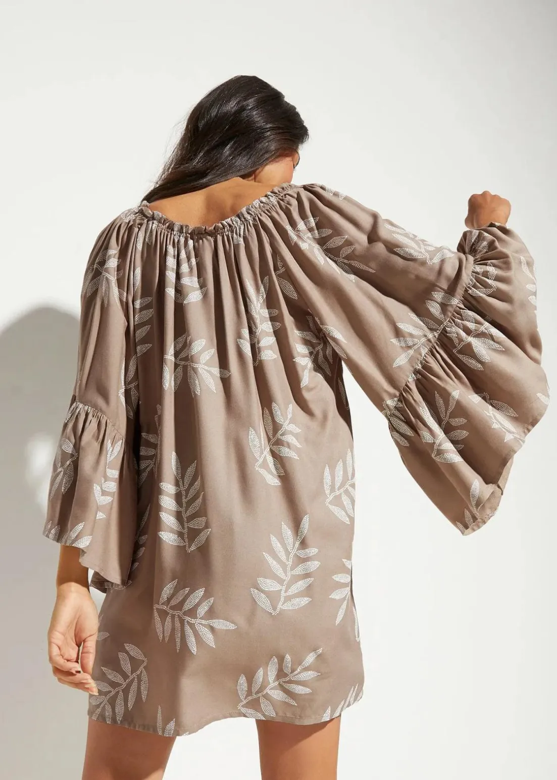 Strandtunika aus softer Viskose