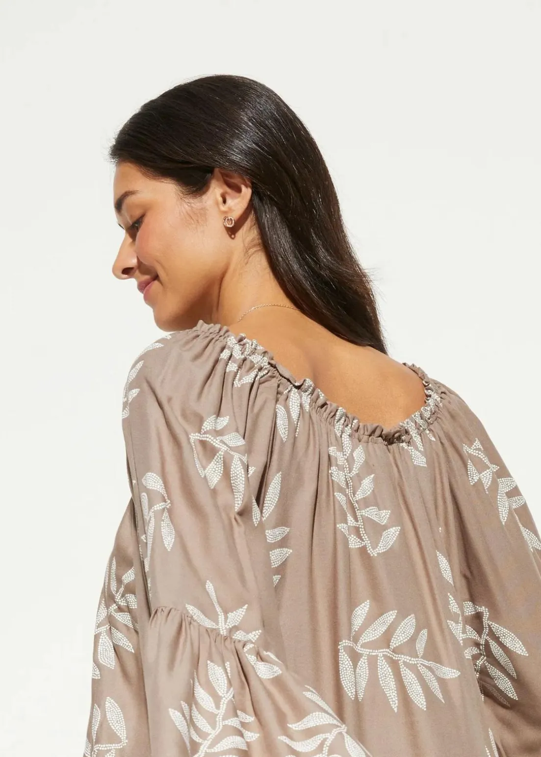 Strandtunika aus softer Viskose