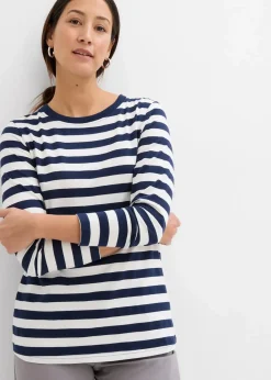 Streifenshirt aus reiner Bio-Baumwolle