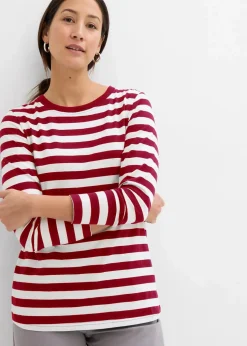 Streifenshirt aus reiner Bio-Baumwolle