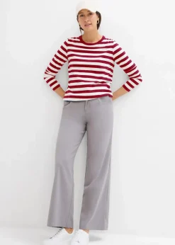 Streifenshirt aus reiner Bio-Baumwolle