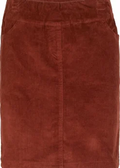 Stretch Baumwoll-Cordrock mit Bequembund