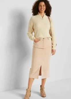 Stretch-Cord-Rock in Midilänge