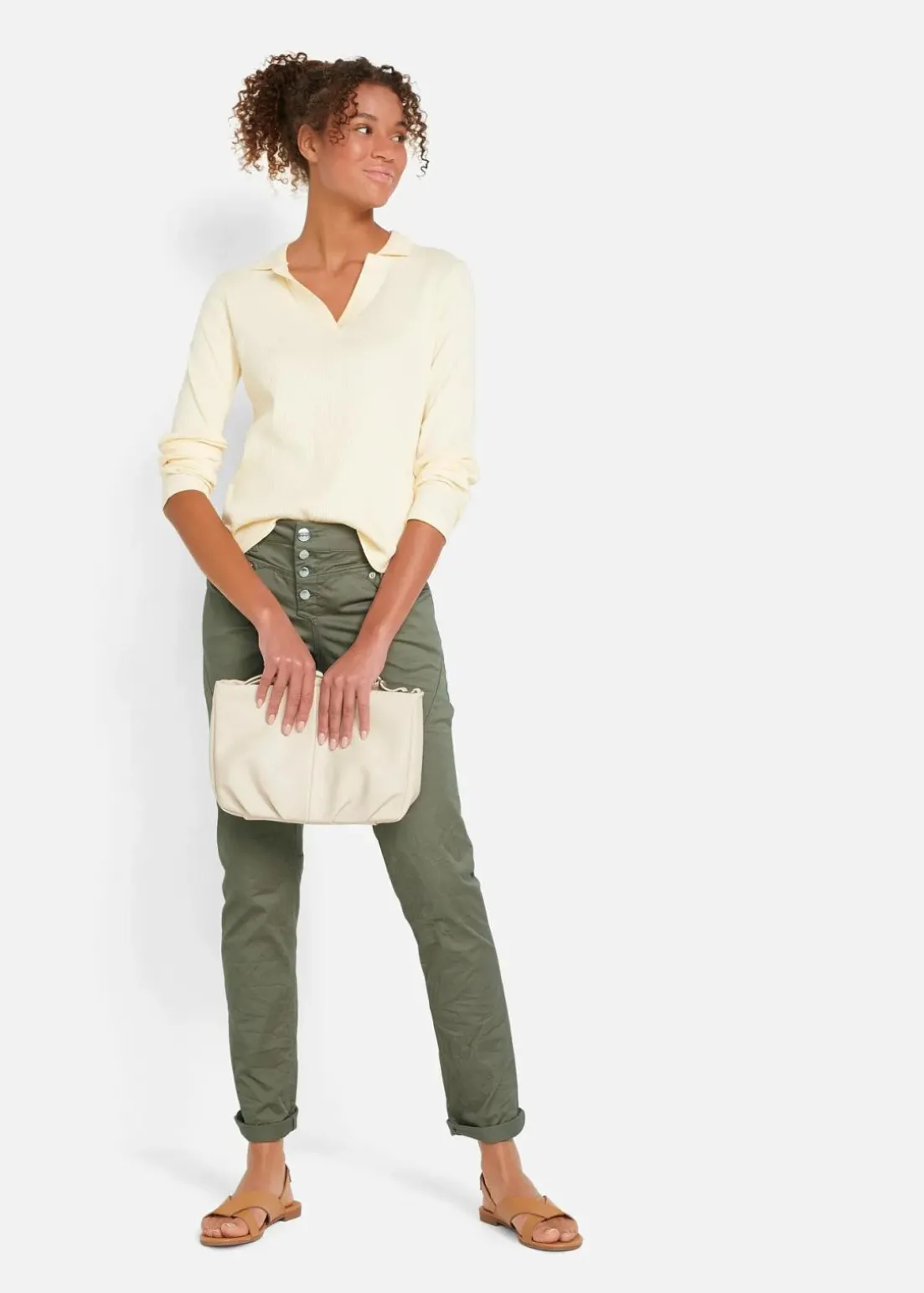 Stretch-Hose mit Crash-Effekt