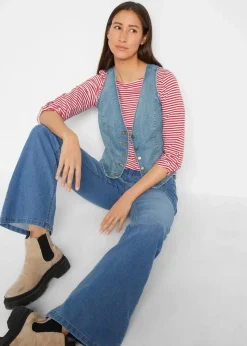 Stretch-Jeansweste