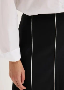 Stretch-Maxirock aus Bengalin