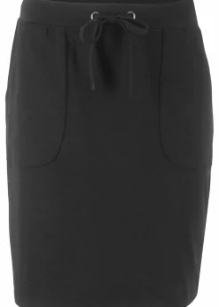 Stretch-Rock aus Bio-Baumwolle mit Stretch