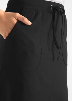 Stretch-Rock aus Bio-Baumwolle mit Stretch