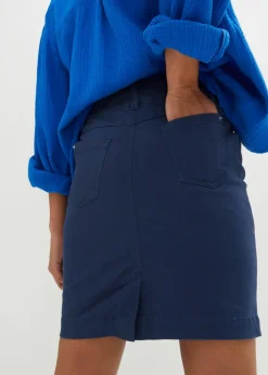 Stretch-Rock mit Lycra-Anteil