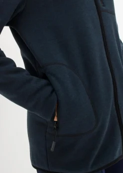 Strickfleecejacke mit Teddyfleece-Futter