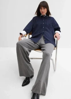 Strick-Hose aus weichem Kaschmir-Mix