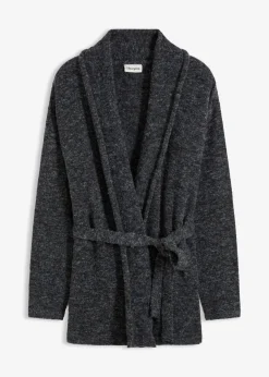 Strickjacke aus flauschigem Hairy Knit