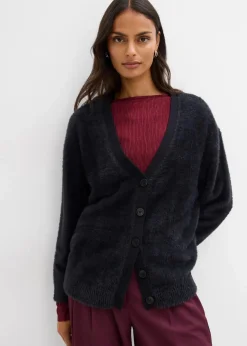 Strickjacke aus Viskose-Mix