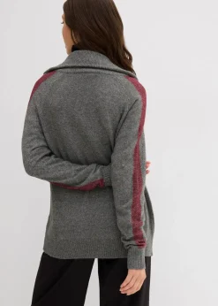 Strickjacke aus weichem Woll-Mix