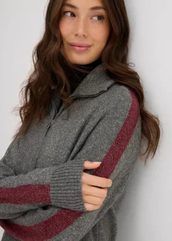 Strickjacke aus weichem Woll-Mix