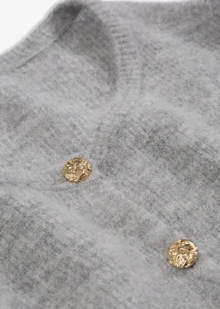 Strickjacke aus wärmendem Alpaka-Mix