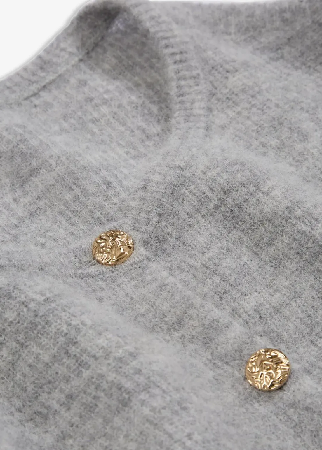 Strickjacke aus wärmendem Alpaka-Mix