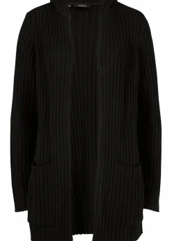 Strickjacke mit Kapuze