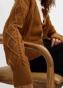Strickjacke mit Schleifen