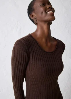 Strickkleid aus Merinowolle