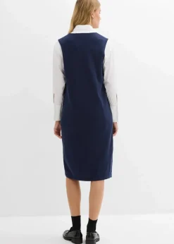 Strickkleid aus reiner Baumwolle