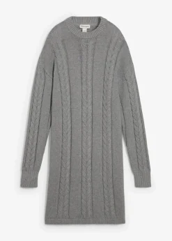 Strickkleid aus reiner Baumwolle