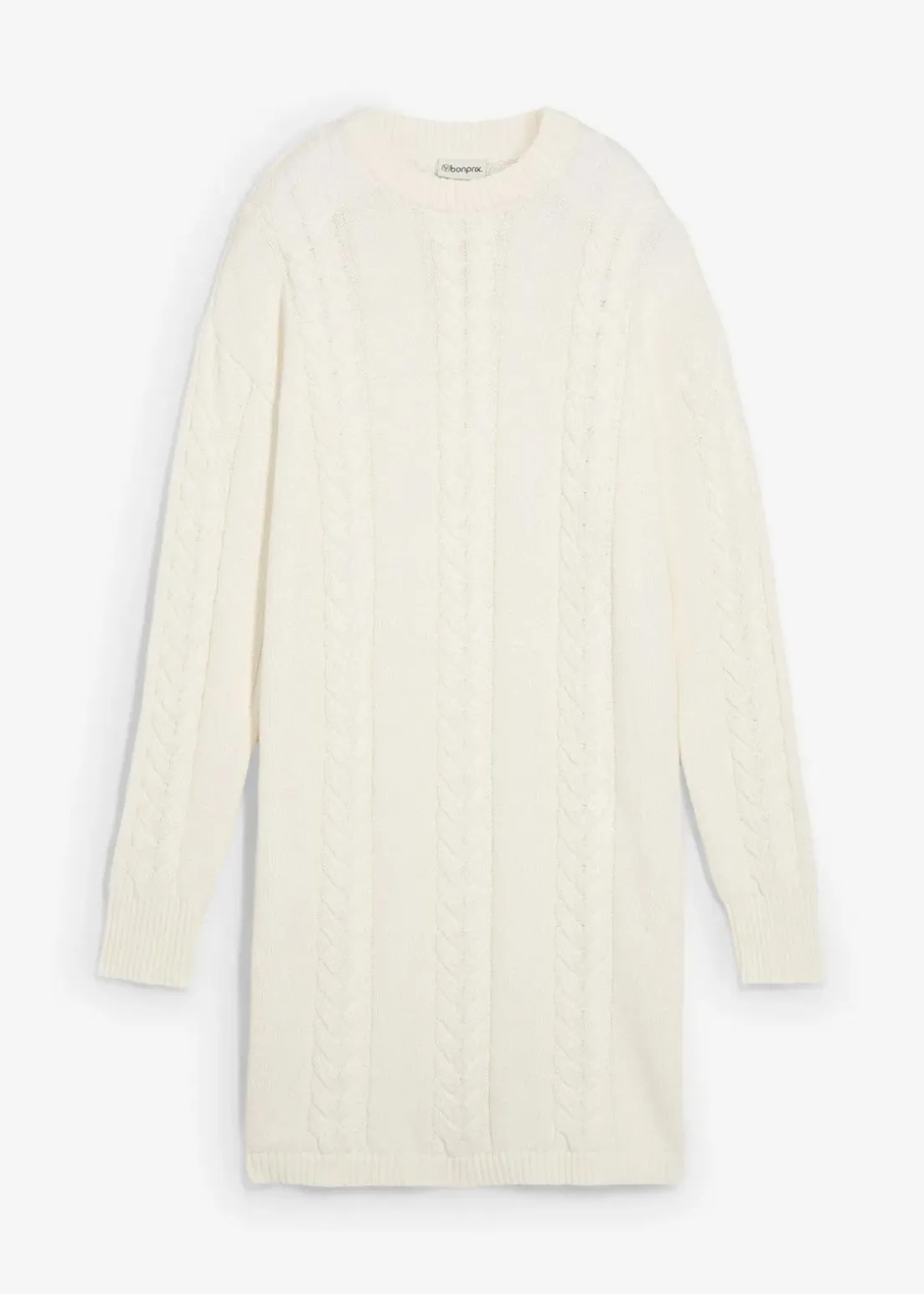 Strickkleid aus reiner Baumwolle