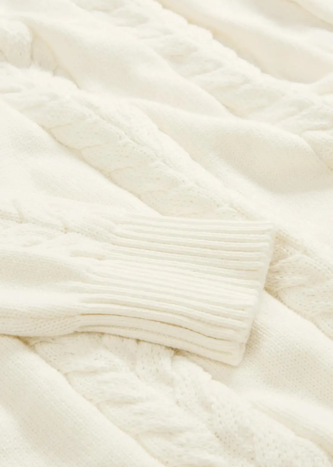 Strickkleid aus reiner Baumwolle