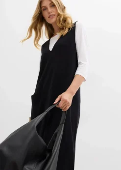 Strickkleid aus reiner Baumwolle