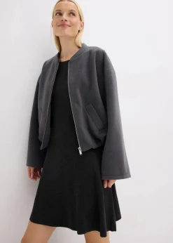 Strickkleid aus softem Viskose-Mix