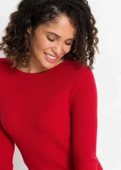 Strickkleid aus Viskose- Mix