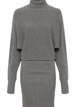 Strickkleid aus Viskose-Mix