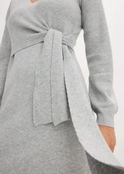 Strickkleid aus Viskose-Mix