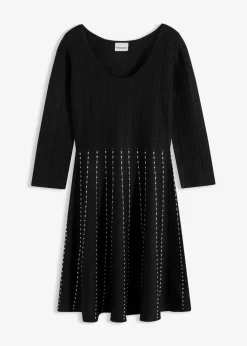 Strickkleid aus weichem Viskose-Mix