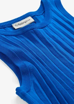 Strickkleid in A-Linie aus Viskose-Mix