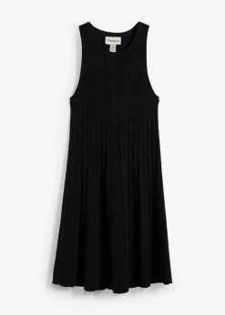 Strickkleid in A-Linie aus Viskose-Mix