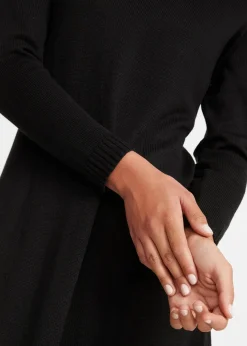 Strickkleid in ausgestellter Form