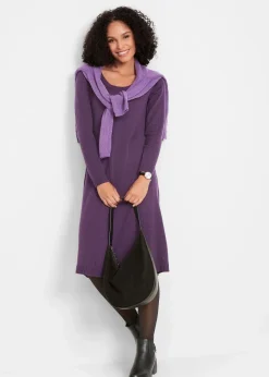 Strickkleid in ausgestellter Form