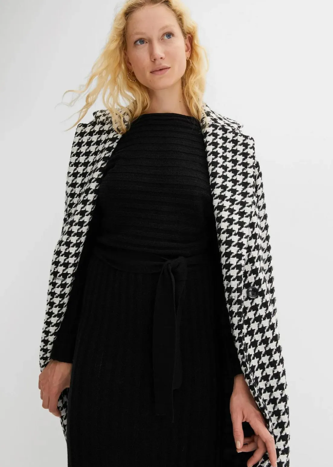 Strickkleid mit Gürtel (2-tlg.Set)