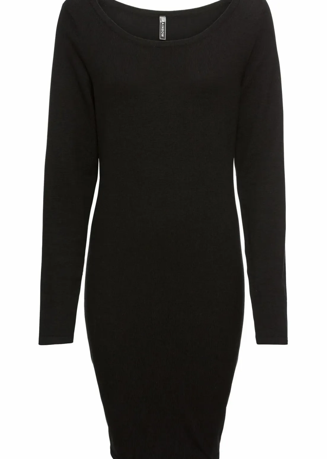 Strickkleid mit legerem Schnitt